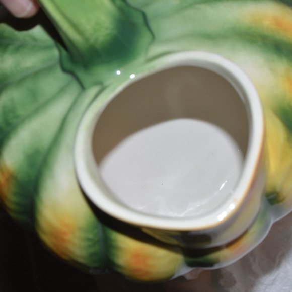 Ancora Italian Gourd Melon Pitcher EUC - Picture 2 of 5